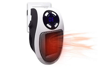 Portable Space Heater With Digital Display Compact Ceramic Heater For Quick Room Warmth Fall 2025
