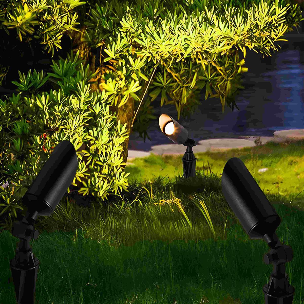 Aluminum Waterproof IP65 Lamp Lawn Spotlight Outdoor Lighting Garden Spot Light - Flare Shack