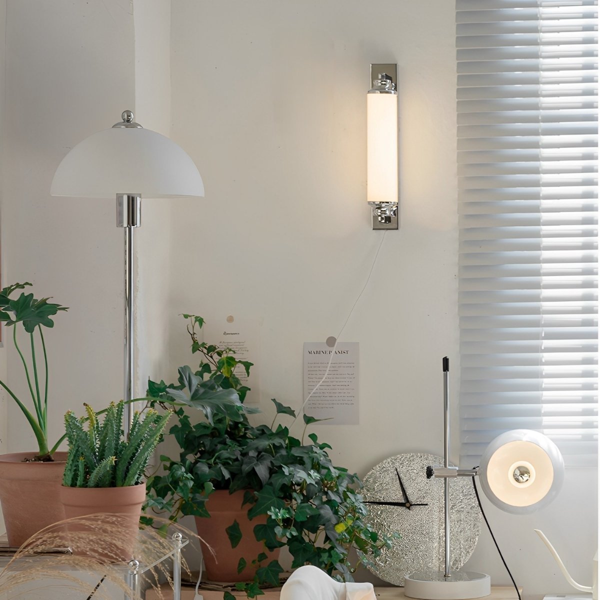 Bauhaus Retro LED Tube Indoor Wall Sconces Light - Flare Shack