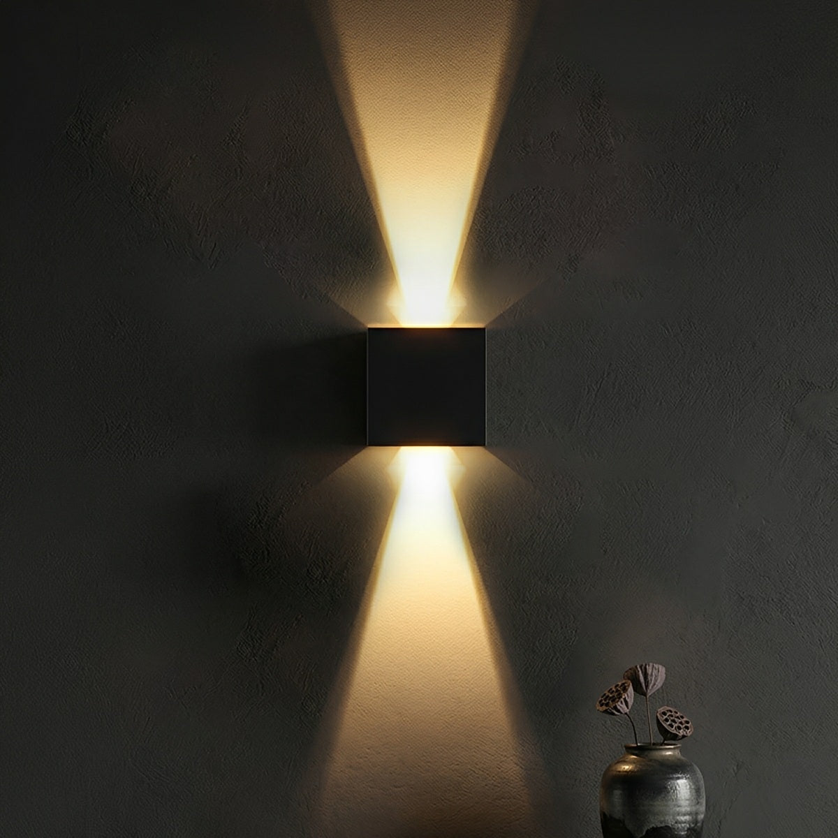 Waterproof Adjustable Up And Down LED Lighting Exterior Porch Lights