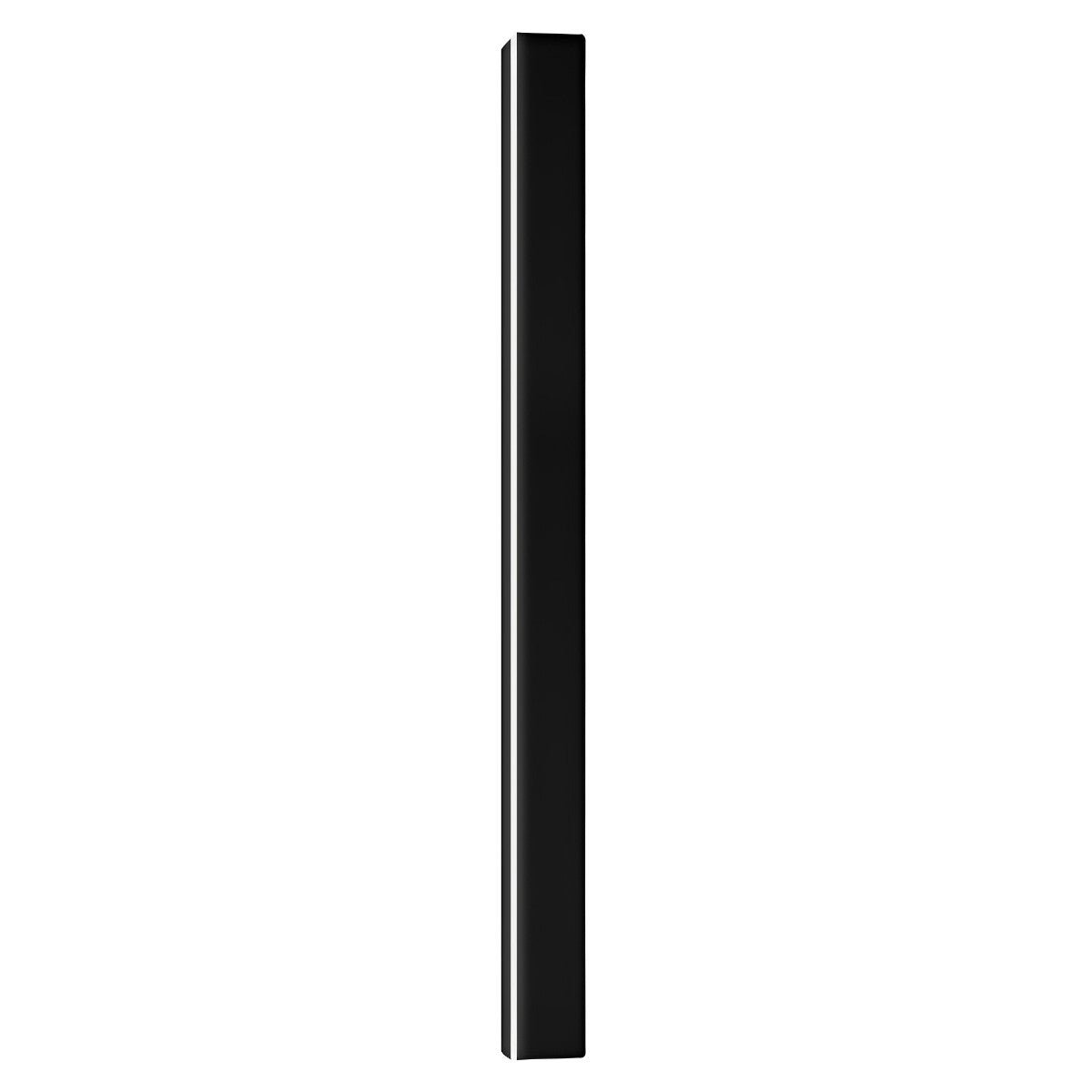 Black Long Strip LED RGB IP65 Waterproof Outdoor Wall Mount Lighting