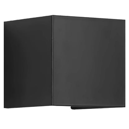 Black Waterproof Square Up Down LED Lighting Exterior Porch Lights