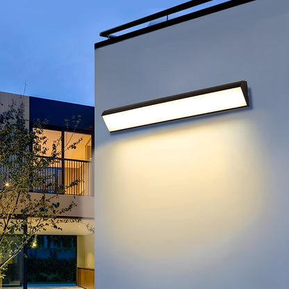 Black Waterproof Outdoor LED Strip Lights Porch Light Exterior Wall Lights - Flare Shack