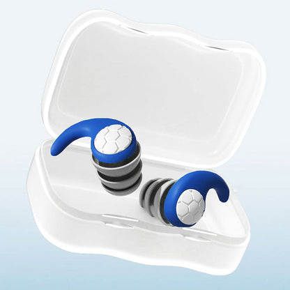 Noise Cancelling Silicone Earplugs Reusable Sleep Aid