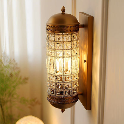 Dimmable Brass Vintage Luxury Wall Sconce