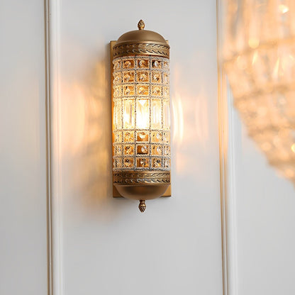 Dimmable Brass Vintage Luxury Wall Sconce