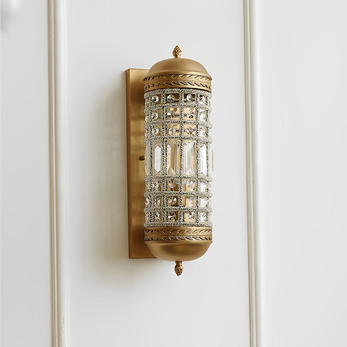 Dimmable Brass Vintage Luxury Wall Sconce