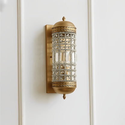 Dimmable Brass Vintage Luxury Wall Sconce