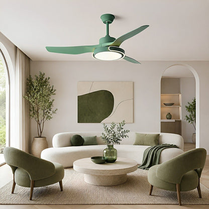 Ceiling Fan with Lights DC Motor Remote Control Reversible