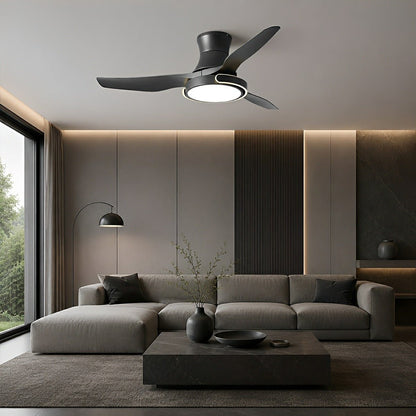 Ceiling Fan with Lights DC Motor Remote Control Reversible - Flare Shack