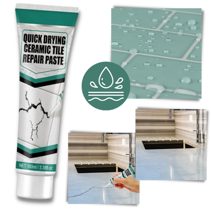 Ceramic Tile Repair Paste Kit for Cracks Chips and Surface Repair
