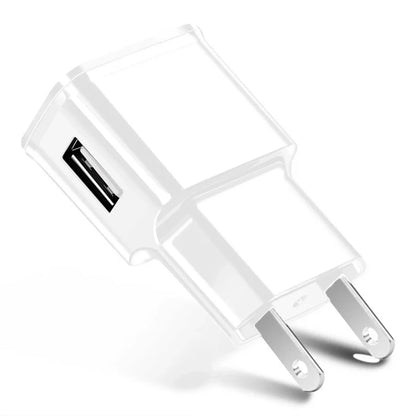 USB Wall Charger Compact Black Fast Phone Charger Reliable