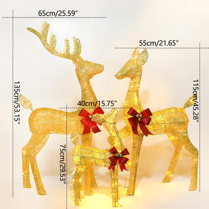 Christmas Elk Plug In Luminous Decor Light Ornaments - Flare Shack
