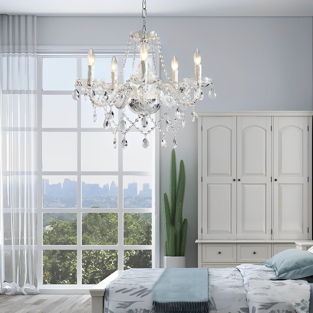 Classic Luxury Crystal Candle Chandelier Light - Flare Shack