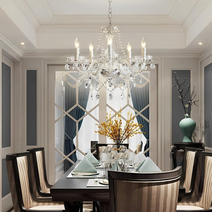 Classic Luxury Crystal Candle Chandelier Light - Flare Shack