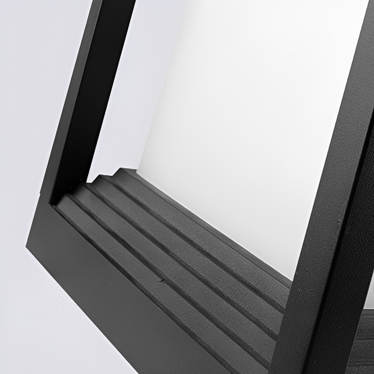 Classic Minimalist Cube Waterproof Fence Outdoor Post Light