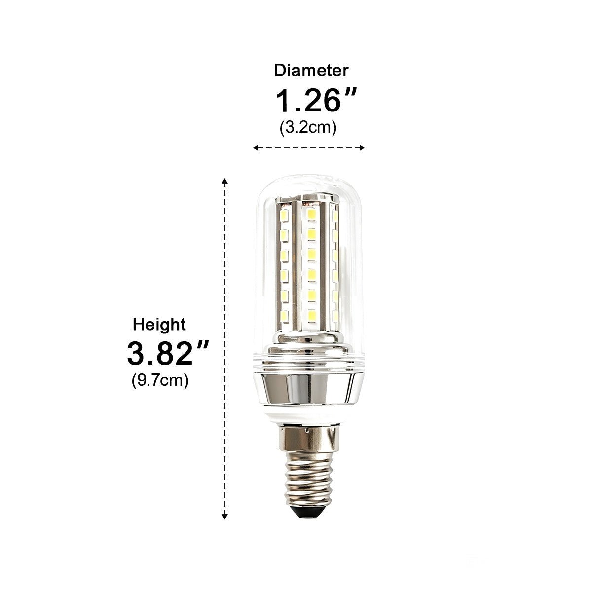 Clear Full Spectrum LED Light Bulb CRI 98