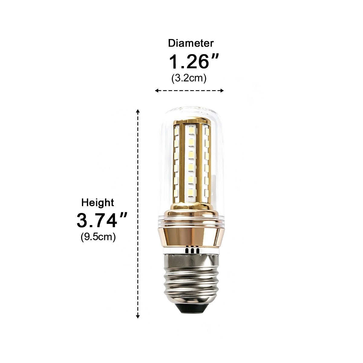 Clear Full Spectrum LED Light Bulb CRI 98