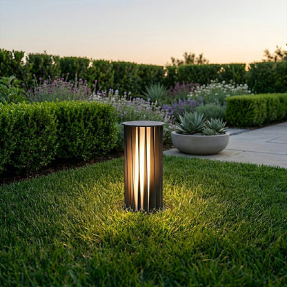 Creative Cylindrical LED Waterproof Black Modern Pathway Light Walkway Floor Lamp - Flare Shack