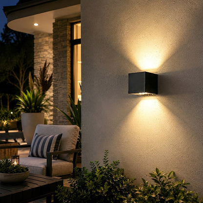 Creative Outdoor Waterproof Nordic Style Up Down Wall Lights