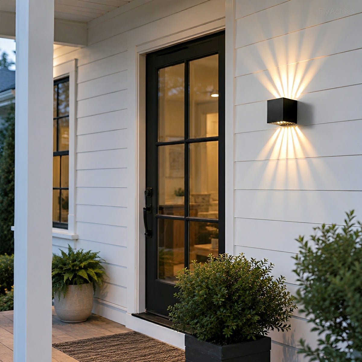 Creative Outdoor Waterproof Nordic Style Up Down Wall Lights - Flare Shack