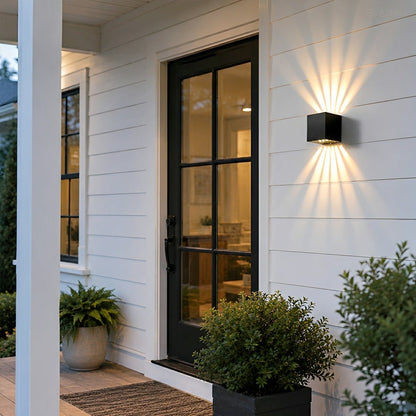Creative Outdoor Waterproof Nordic Style Up Down Wall Lights - Flare Shack