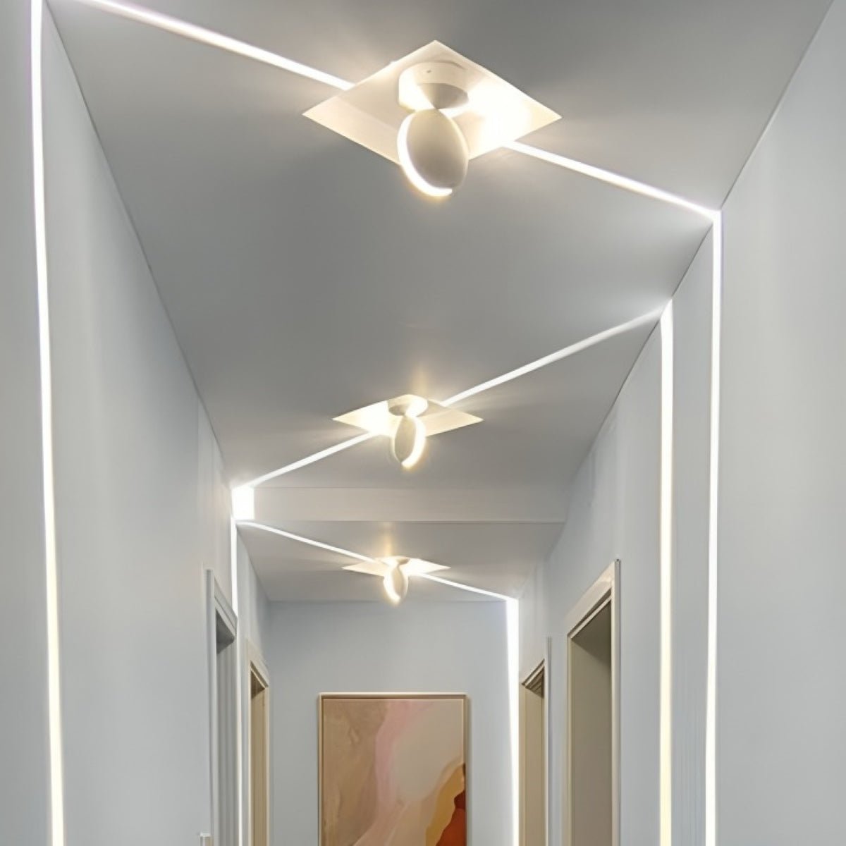 Cyberpunk Hallway LED Wall Light Beam Spot Light - Flare Shack