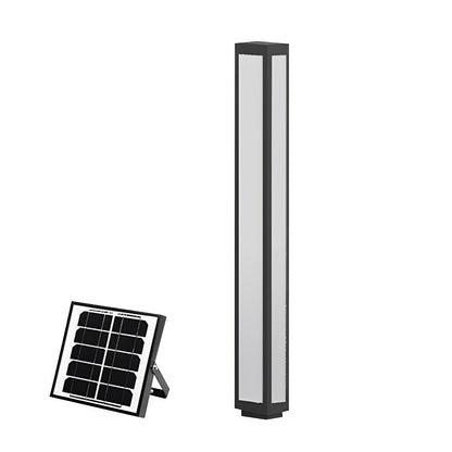 Modern LED Bollard Light – Waterproof Black Outdoor Pathway Light