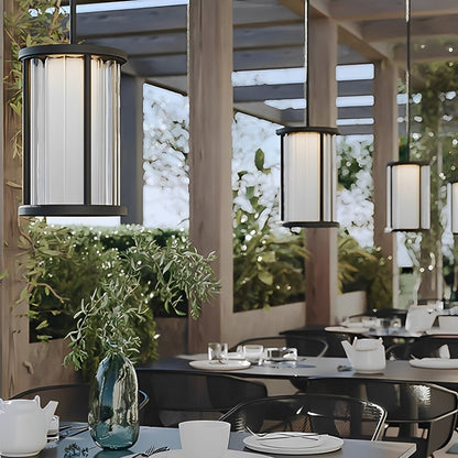 Cylinder Waterproof LED Outdoor Hanging Lights - Flare Shack