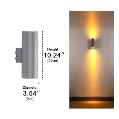 Waterproof Outdoor Up and Down LED Exterior Wall Lights Spotlight