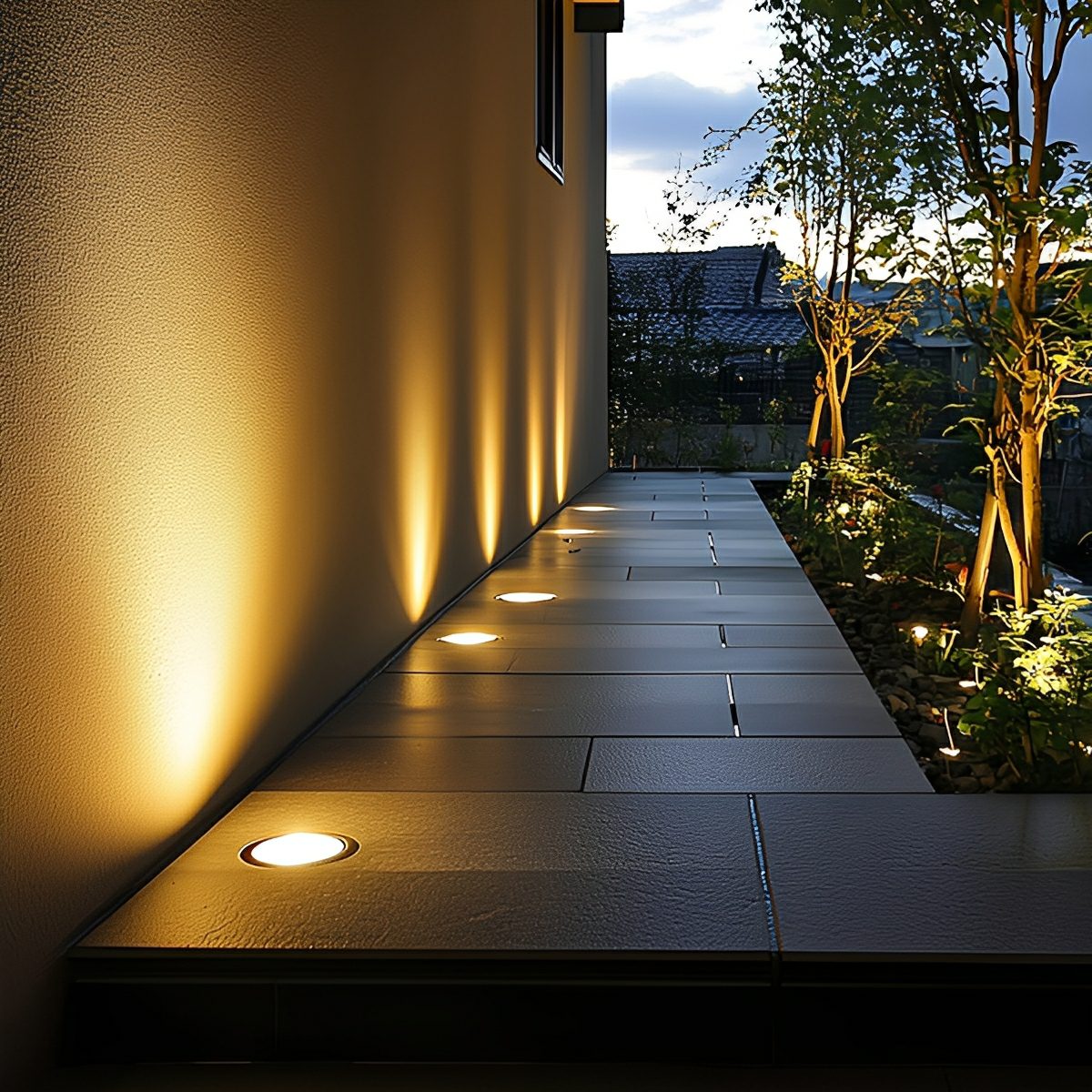 DC 24V Outdoor Waterproof Recessed Light In-Ground Deck LED Spot Lights