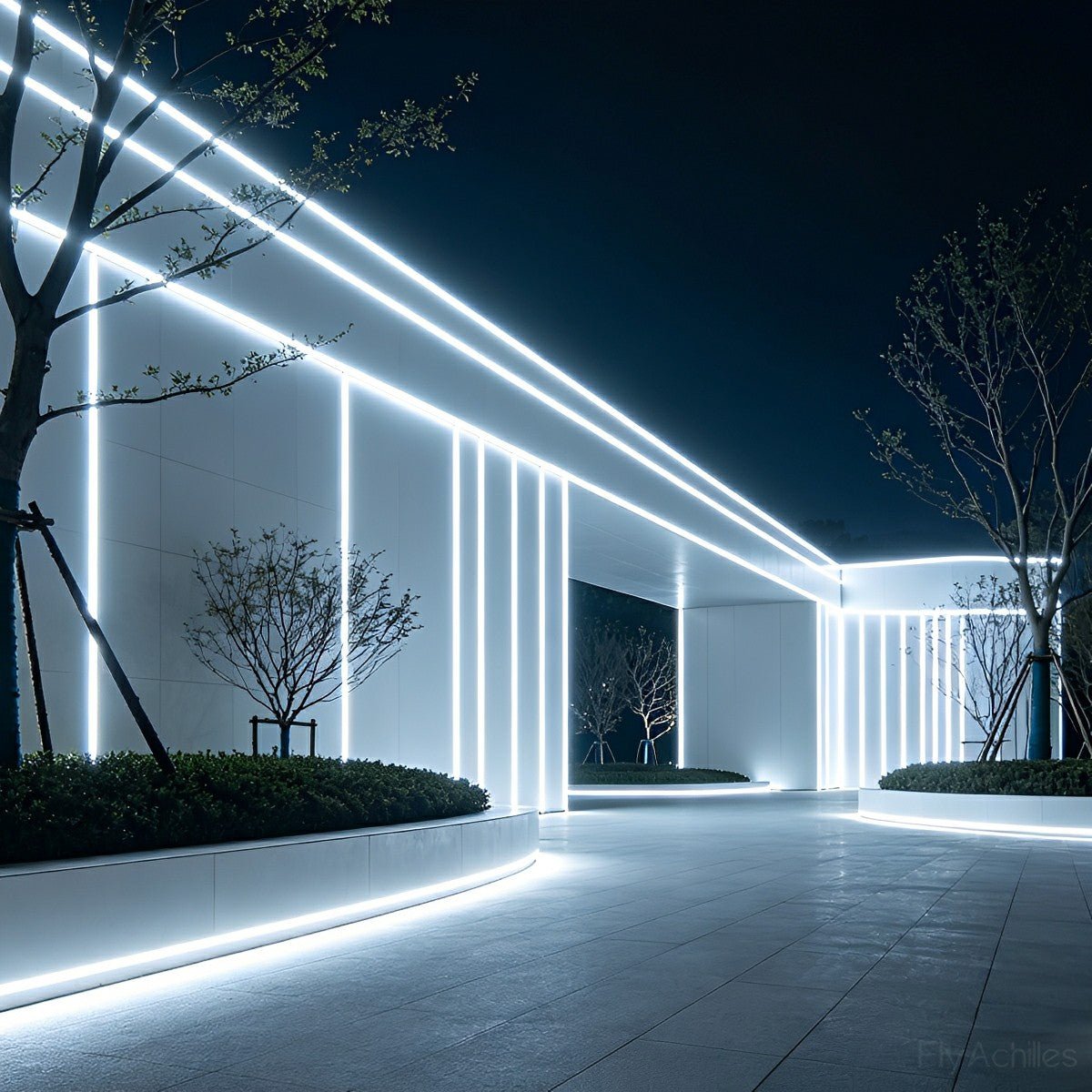 DC24V Waterproof Outdoor Recessed LED Flexible Linear Light Stair Lighting DIY - Flare Shack