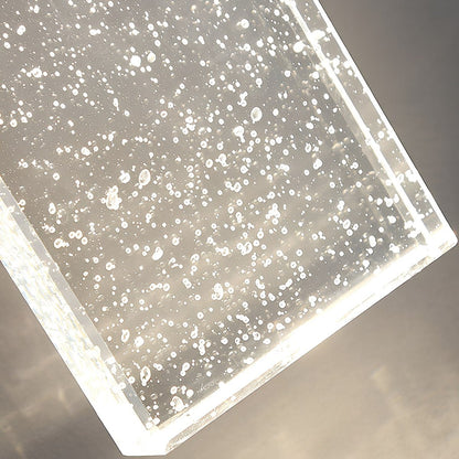 Dimmable Modern Crystal Bubble Waterproof LED Outdoor Wall Light