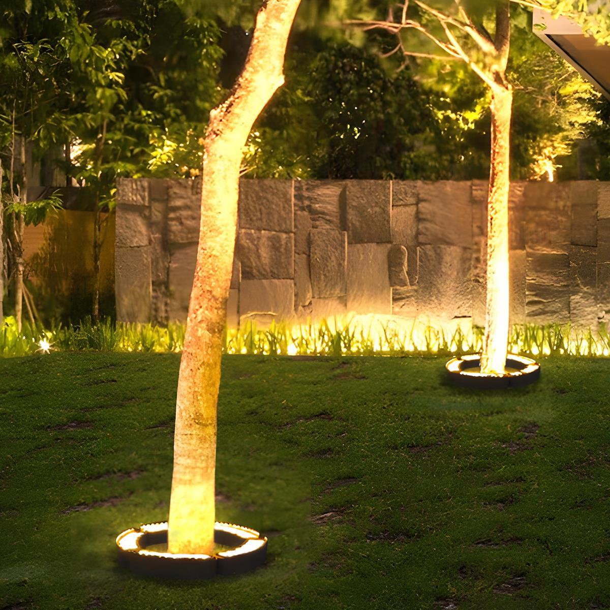 DIY Outdoor Waterproof LED Arc Spot Lights Trees Lawn Lights - Flare Shack
