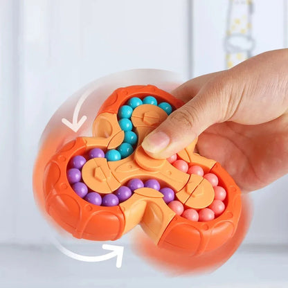 Rotating Magic Bean Fidget Toy (Random Color)