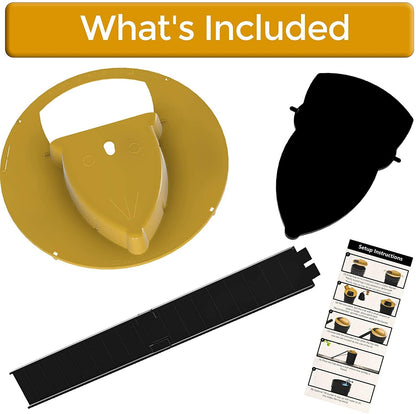 Mouse Trap Bucket Lid Non Toxic Sanitary Fall 2025 Safe