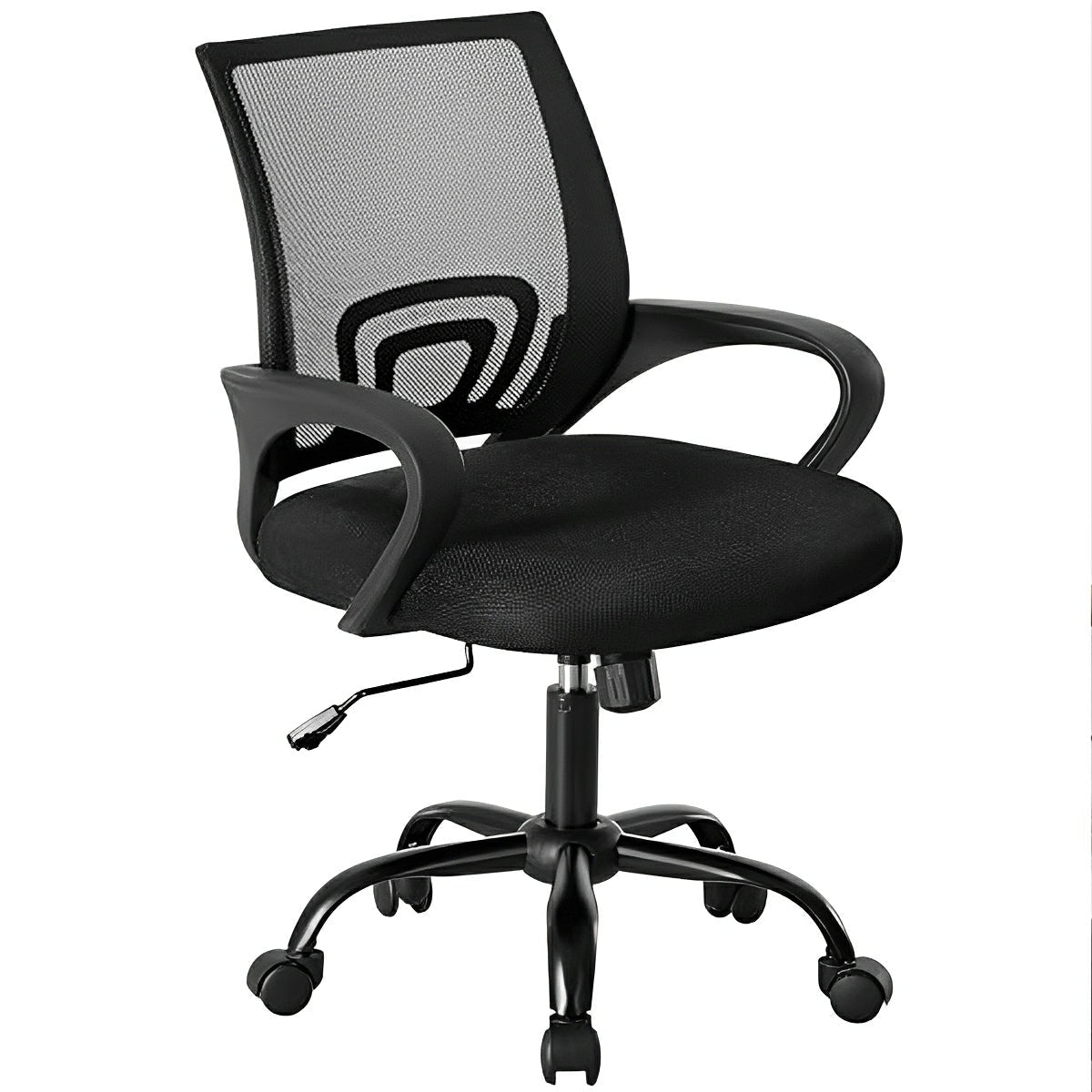 Ergonomic Mid-Back Chair – Lumbar Support & Rocking