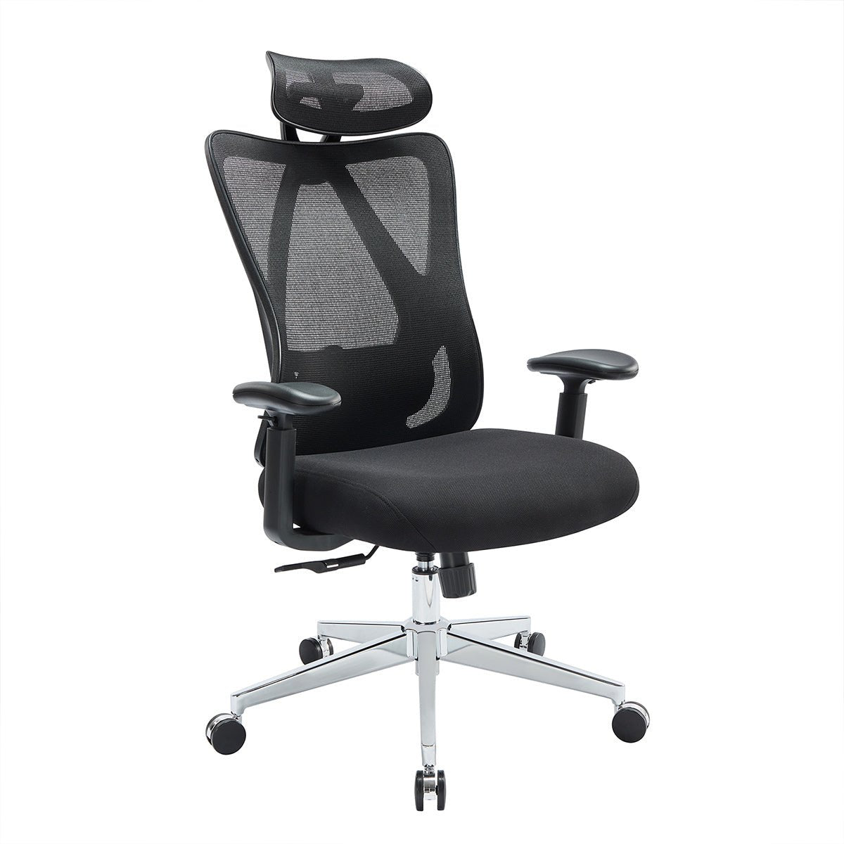 Ergonomic Swivel Mesh Office Computer Chair with Support & Headrest - Flare Shack