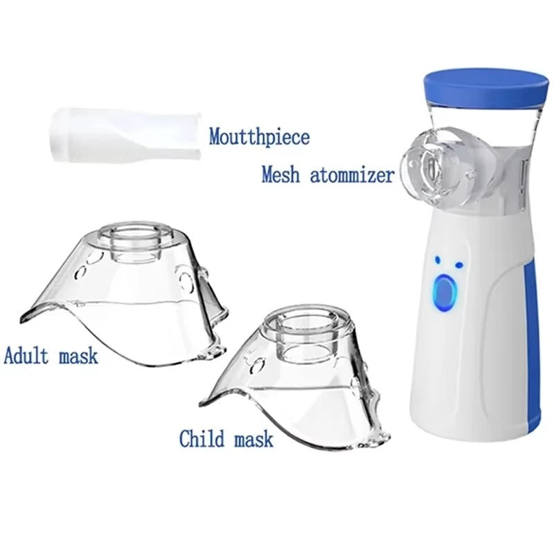 Nebulizer Portable Mini Mesh Nebulizer For Adults And Kids Quiet On The Go Inhaler Back To School 2025