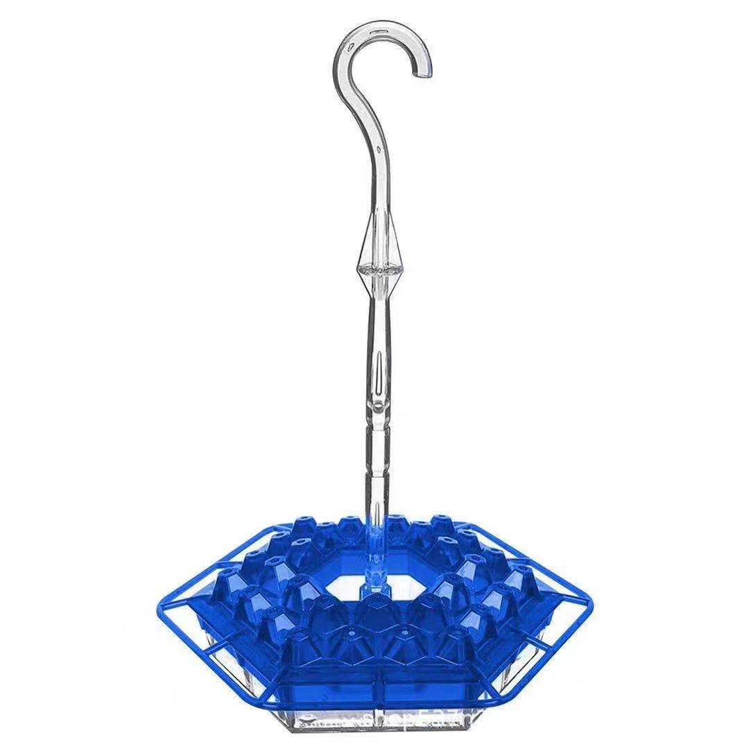 Hummingbird Feeder Ant Proof Outdoor Hanging Perch Hex