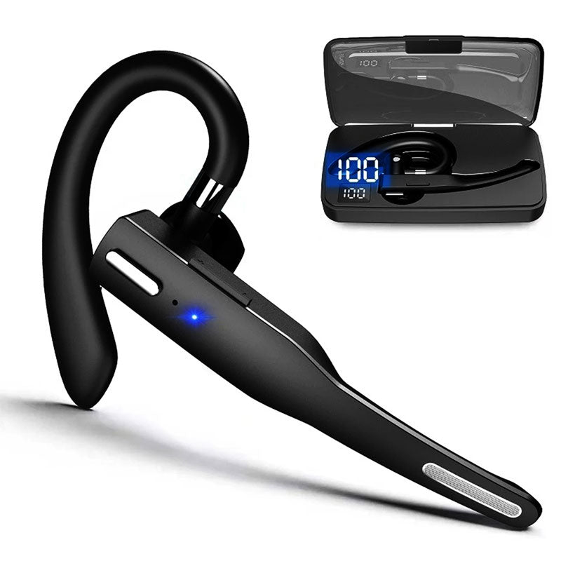 Bluetooth 5.1 Dual Wireless Neckband Headset Noise Cancel
