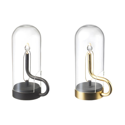 Flame Water Drop Table Lamp with USB Rechargeable
