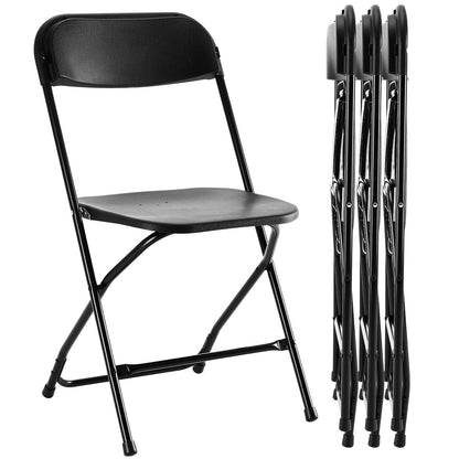 Folding Chair with Cushion – 330 lbs, Lightweight