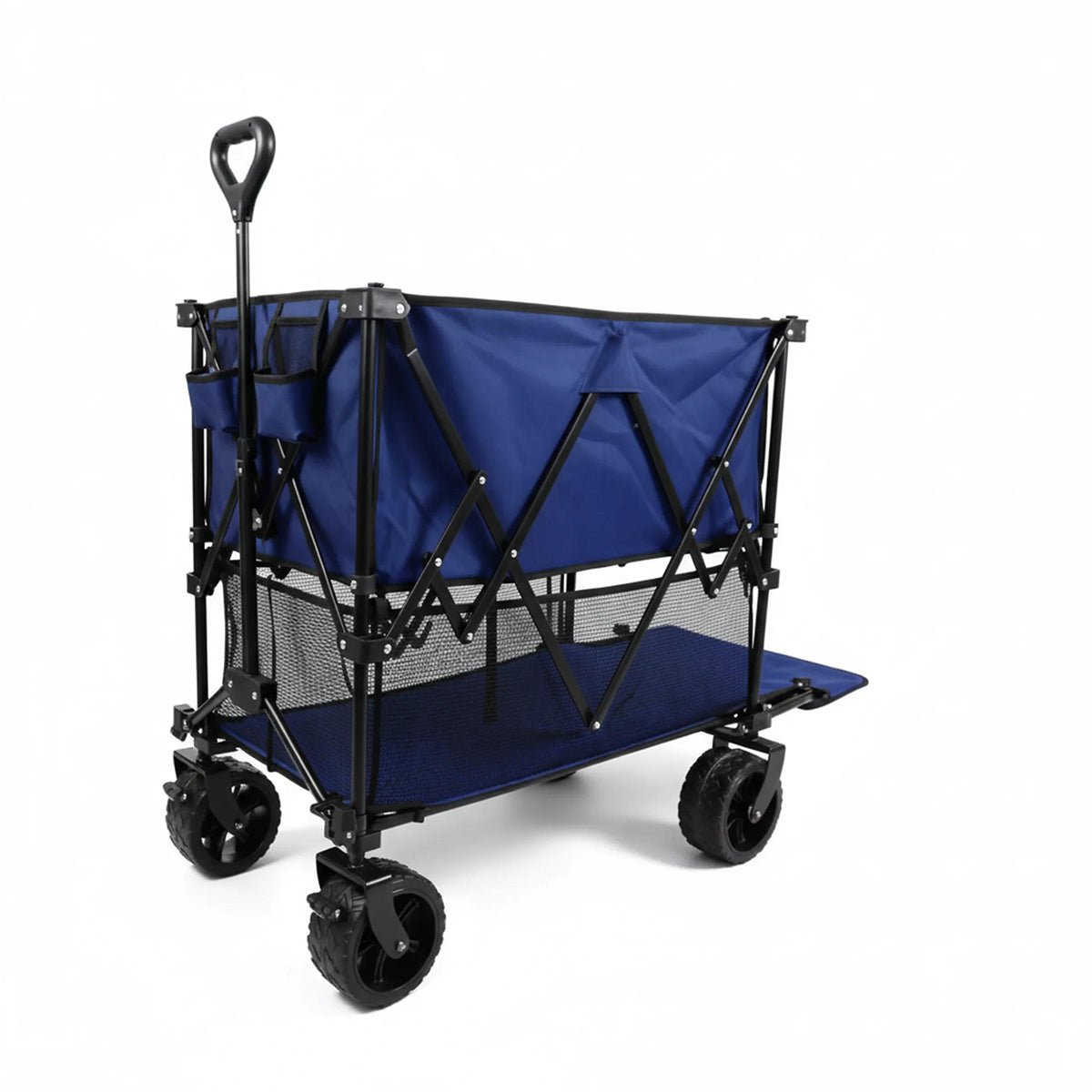 Folding Double-Decker Truck with Brakes Wagon Cart 320L