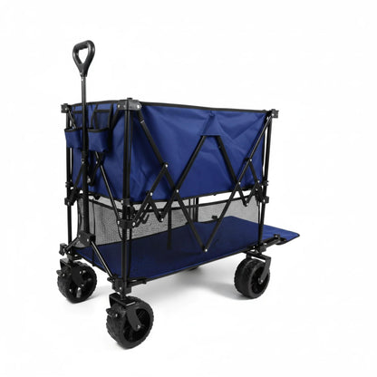 Folding Double-Decker Truck with Brakes Wagon Cart 320L