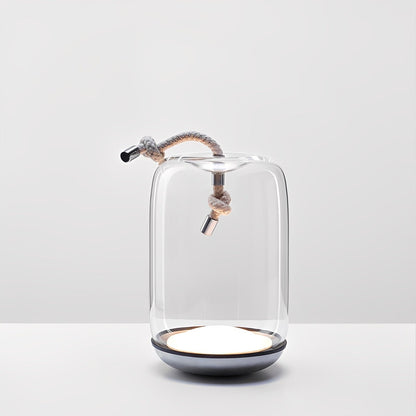 Glass Cylinder Waterproof LED Outdoor Portable Lantern Floor Lamp - Flare Shack