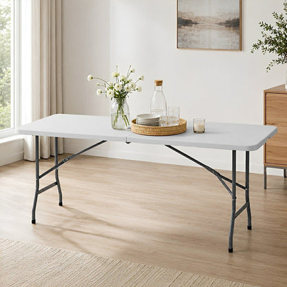 Heavy Duty Folding Table with Handle – For Camping - Flare Shack