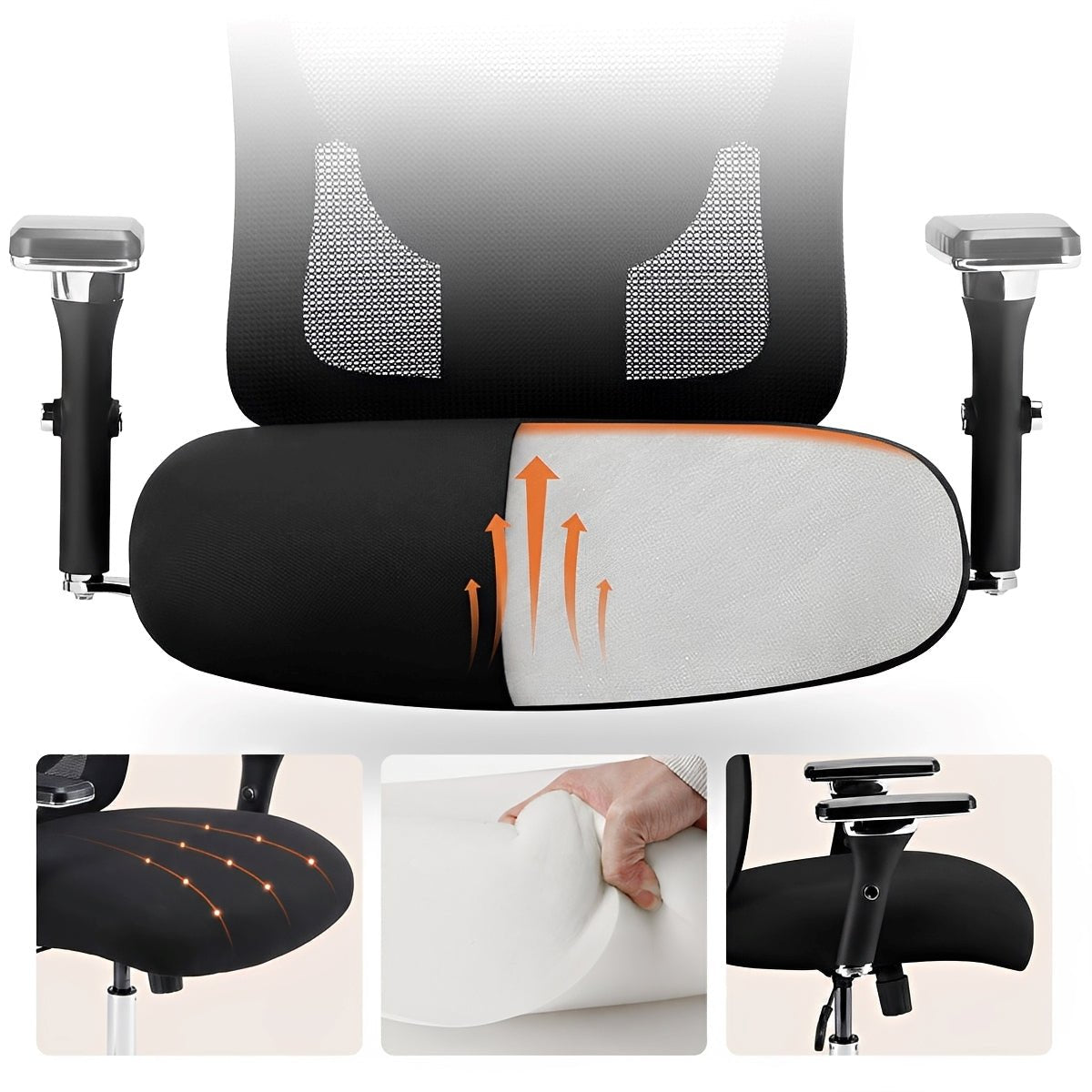 Modern Adjustable Mesh Ergonomic Office Chair