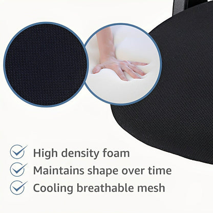 High Back Mesh Office Chair – Adjustable Headrest, Flip Arms