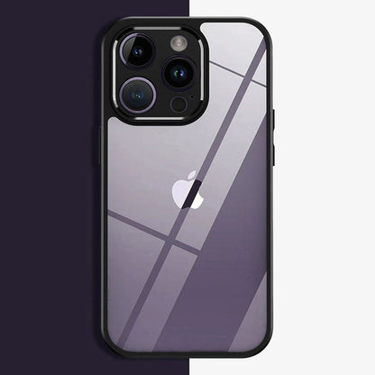 Clear iPhone Case With Reinforced Edge Slim Drop Protection